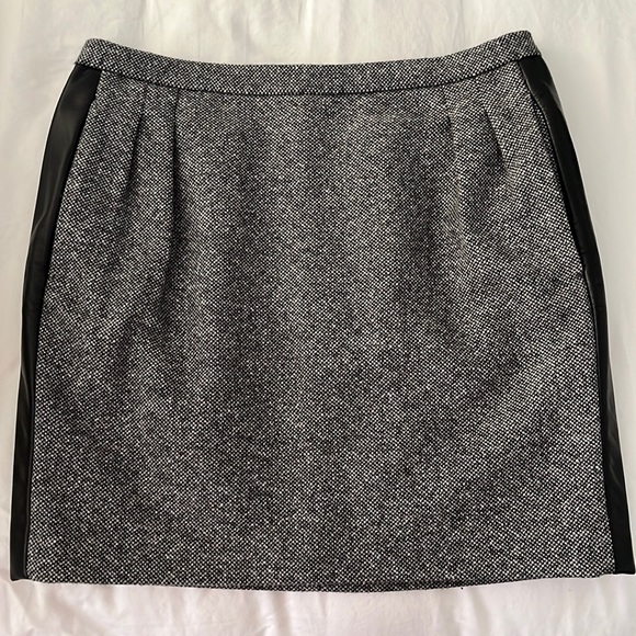 BLK DNM Wool Mini Pencil Skirt - Picture 1 of 6